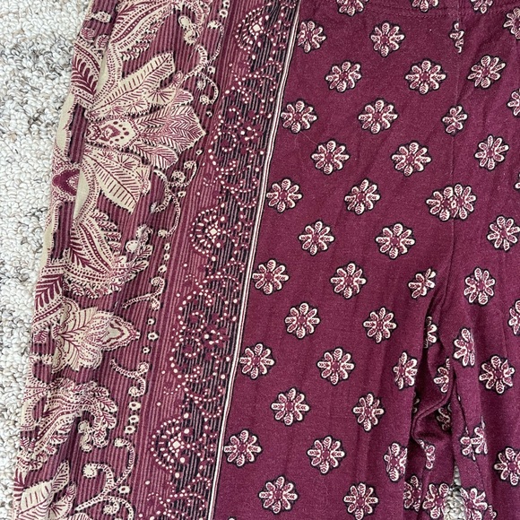 Hippie bell bottom stretchy high waisted pants - Picture 2 of 2